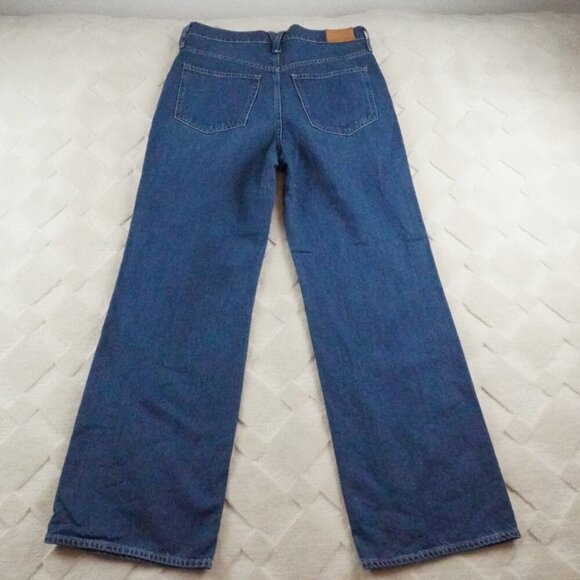 J.Crew High-rise '90s wide-leg jean in Antique Blue wash Womens 30 - Picture 10 of 10